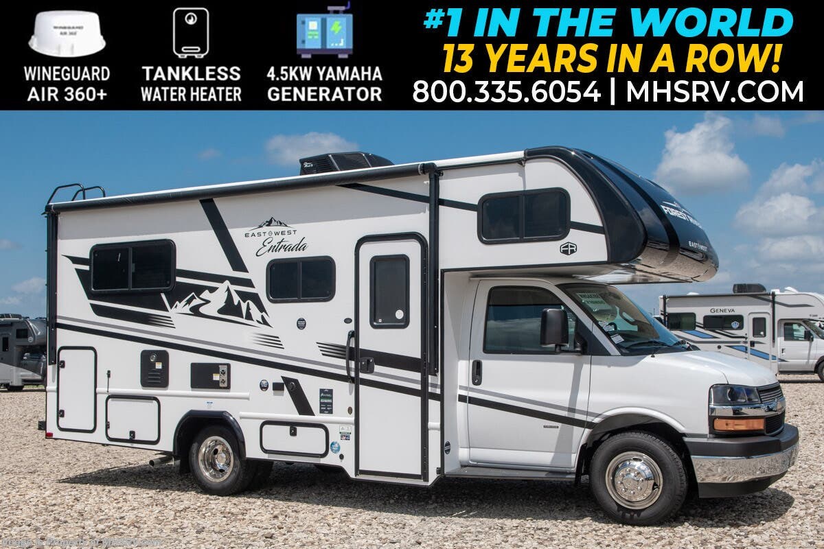 2027 East to West Entrada 210NS W/ 4.5KW Gen., Winegard, 15K A/C W/ Heat Pump, Azdel® Sidewalls, Tank Heater &amp; More