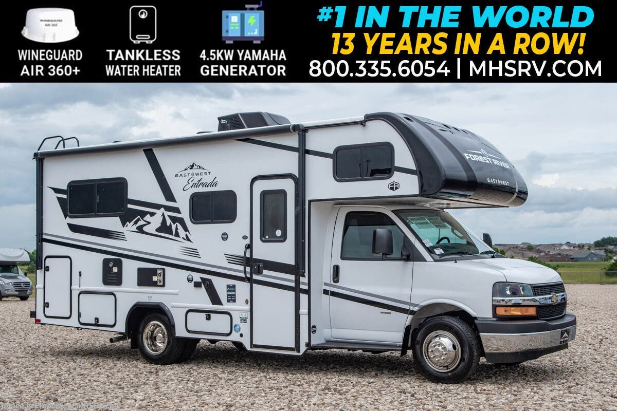 2027 East to West Entrada 210NS W/ 4.5KW Gen., Winegard, 15K A/C W/ Heat Pump, Azdel® Sidewalls, Tank Heater &amp; More