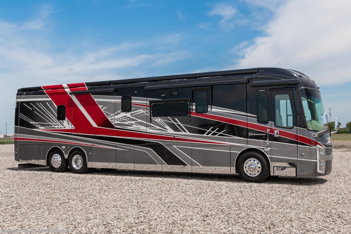 2022 Entegra Coach Cornerstone 45D RV W/ King Bed, Theater Seats, Solar, Aqua-Hot, 605HP &amp; More
