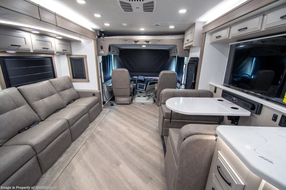 2027 Entegra Coach Emblem 36H - New Class A For Sale by Motor Home Specialist in Alvarado, Texas features Recliner(s), Theater Seating