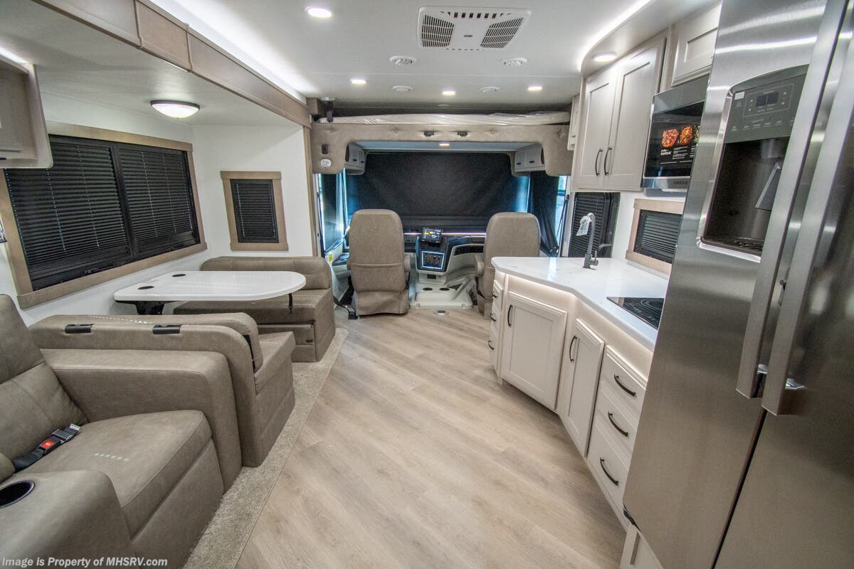 2027 Entegra Coach Emblem 36B - New Class A For Sale by Motor Home Specialist in Alvarado, Texas features Bath & 1/2, Bunk Beds, Theater Seating