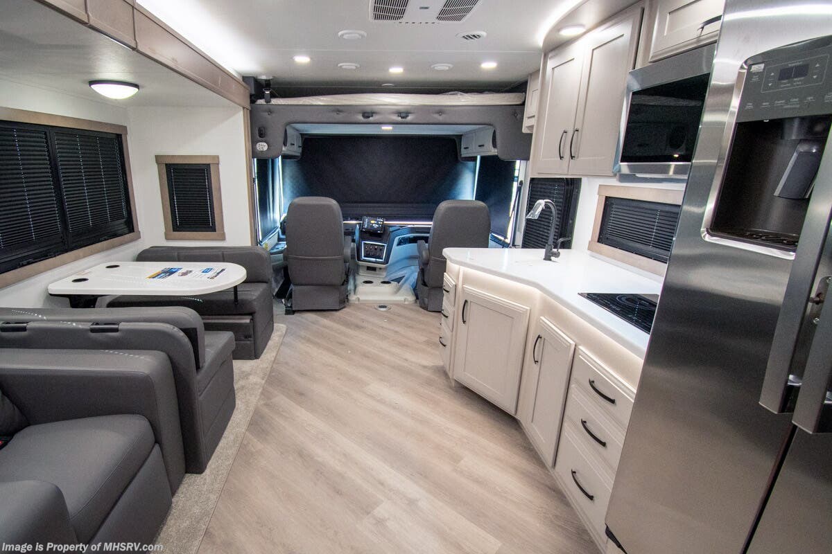 2027 Entegra Coach Emblem 36B - New Class A For Sale by Motor Home Specialist in Alvarado, Texas features Bunk Beds, Theater Seating, Bath & 1/2