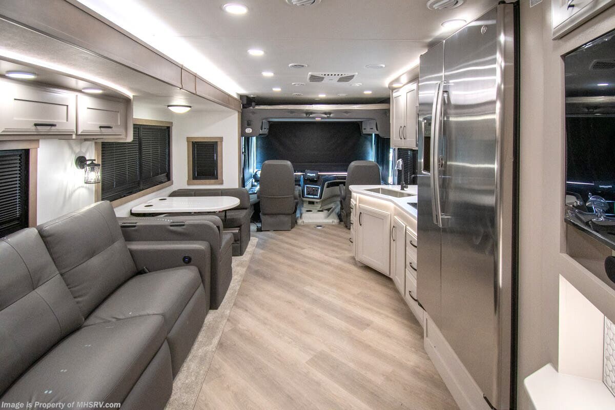 2027 Entegra Coach Emblem 36U - New Class A For Sale by Motor Home Specialist in Alvarado, Texas features Bath & 1/2