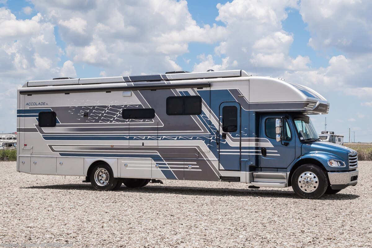 2025 Entegra Coach Accolade XL 37M Super C RV W/ Aqua-Hot, Alum. Wheels, Ceramic Tile, King Bed, Theater Seats &amp; More