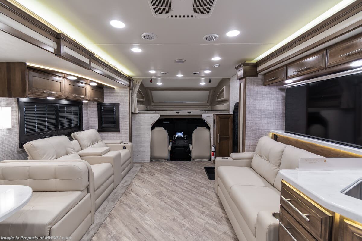 2025 Entegra Coach Accolade 37M - Used Class C For Sale by Motor Home Specialist in Alvarado, Texas features Theater Seating