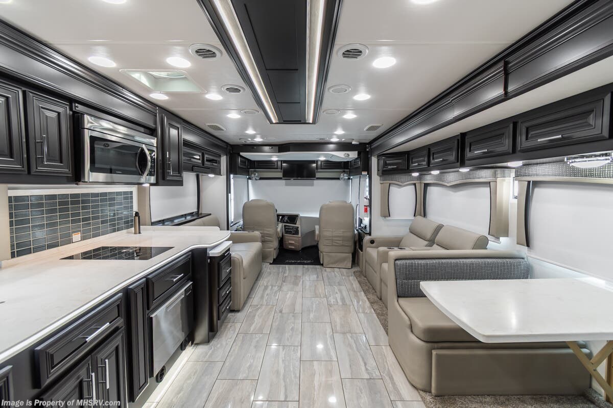 2025 Forest River Berkshire XLT 45E - Used Diesel Pusher For Sale by Motor Home Specialist in Alvarado, Texas features Bunk Beds, Bath & 1/2, Theater Seating