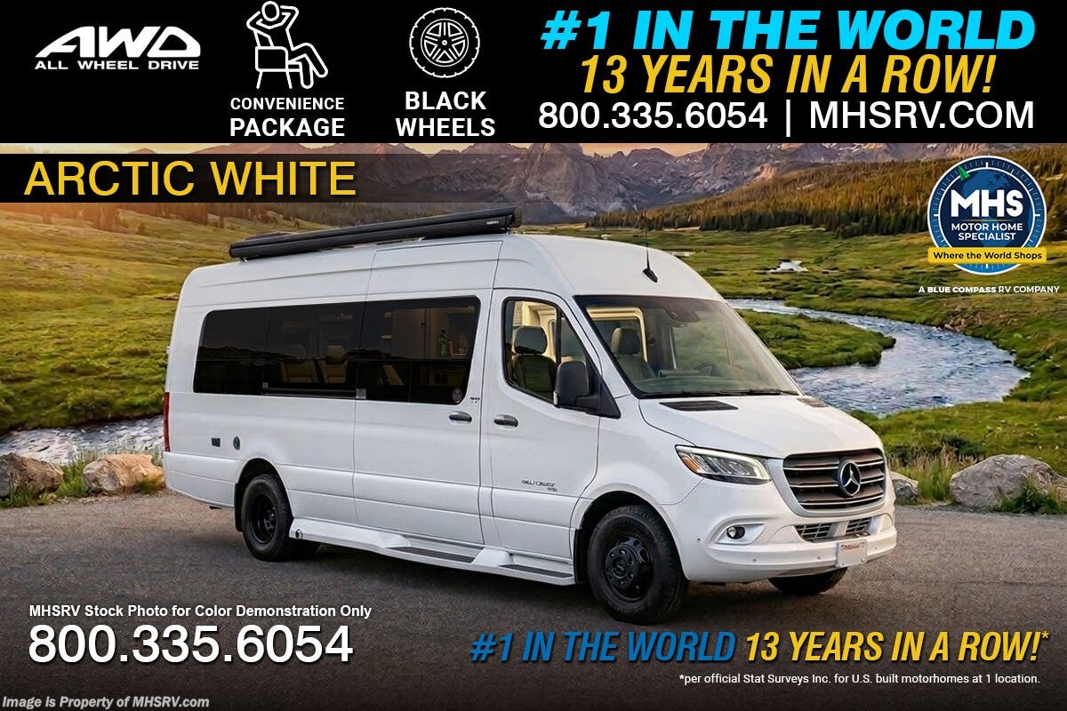 2027 Coachmen Galleria 24RB AWD Sprinter Diesel W/ Electronics Pkg., Polar Pkg., Sumo Springs, Alum. Wheels &amp; More