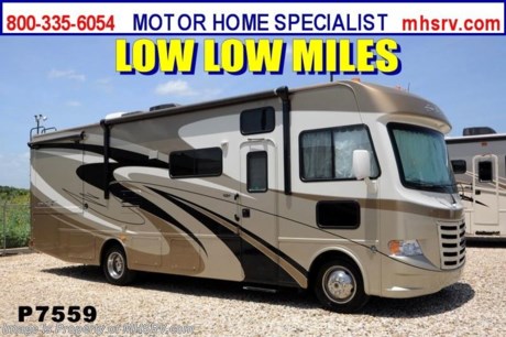 &lt;a href=&quot;http://www.mhsrv.com/thor-motor-coach/&quot;&gt;&lt;img src=&quot;http://www.mhsrv.com/images/sold-thor.jpg&quot; width=&quot;383&quot; height=&quot;141&quot; border=&quot;0&quot; /&gt;&lt;/a&gt; Used 2013 Thor Motor Coach A.C.E. Only 4709 Miles. /TX 7/29/13/ Model EVO 30.1 with (2) slide-out rooms. The A.C.E. is the class A &amp; C Evolution. It Combines many of the most popular features of a class A motor home and a class C motor home to make something truly unique to the RV industry. This unit measures approximately 30 feet 10 inches in length. Optional equipment includes beautiful full body paint exterior, power side mirrors with integrated side view cameras, LCD TV &amp; DVD player in master bedroom, 4000 Onan Micro-Quiet generator, upgraded 15.0 BTU ducted roof A/C unit, hydraulic leveling jacks, second auxiliary battery, Fantastic Fan and roof ladder. The A.C.E. also features a large LCD TV, drop down overhead bunk, a mud-room, a Ford Triton V-10 engine and much more. FOR ADDITIONAL INFORMATION, VIDEO, MSRP, BROCHURE, PHOTOS &amp; MORE PLEASE CALL 800-335-6054 or VISIT MHSRV .com