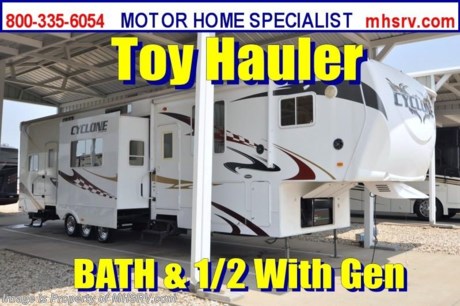 &lt;a href=&quot;http://www.mhsrv.com/5th-wheels/&quot;&gt;&lt;img src=&quot;http://www.mhsrv.com/images/sold-5thwheel.jpg&quot; width=&quot;383&quot; height=&quot;141&quot; border=&quot;0&quot; /&gt;&lt;/a&gt; Used Heartland RV - 2009 Heartland Cyclone 3950 with 2 slide-outs is approximately 40’ in length. This RV has a Onan gas generator, power patio awning, a ducted roof A/C, 2 LCD TV’s, Sirius radio, a security camera in the bedroom. For complete details visit Motor Home Specialist at MHSRV.com or 800-335-6054. SOLD TO TEXAS ON 7/12/12.