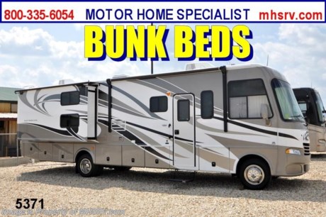 &lt;a href=&quot;http://www.mhsrv.com/thor-motor-coach/&quot;&gt;&lt;img src=&quot;http://www.mhsrv.com/images/sold-thor.jpg&quot; width=&quot;383&quot; height=&quot;141&quot; border=&quot;0&quot; /&gt;&lt;/a&gt; Receive a $1,000 VISA Gift Card /TX 4/1/13/ + MHSRV Camper&#39;s Pkg. that includes a 32 inch LCD TV with Built in DVD Player, a Sony Play Station 3 with Blu-Ray capability, a GPS Navigation System, (4) Collapsible Chairs, a Large Collapsible Table, a Rolling Igloo Cooler, an Electric Grill and a Complete Grillers Utensil Set with purchase of this unit. Offer valid Jan. 2nd and ends Mar. 30th 2013. &lt;object width=&quot;400&quot; height=&quot;300&quot;&gt;&lt;param name=&quot;movie&quot; value=&quot;http://www.youtube.com/v/_D_MrYPO4yY?version=3&amp;amp;hl=en_US&quot;&gt;&lt;/param&gt;&lt;param name=&quot;allowFullScreen&quot; value=&quot;true&quot;&gt;&lt;/param&gt;&lt;param name=&quot;allowscriptaccess&quot; value=&quot;always&quot;&gt;&lt;/param&gt;&lt;embed src=&quot;http://www.youtube.com/v/_D_MrYPO4yY?version=3&amp;amp;hl=en_US&quot; type=&quot;application/x-shockwave-flash&quot; width=&quot;400&quot; height=&quot;300&quot; allowscriptaccess=&quot;always&quot; allowfullscreen=&quot;true&quot;&gt;&lt;/embed&gt;&lt;/object&gt; #1 THOR MOTOR COACH DEALER IN AMERICA! MSRP $125,253. New 2013 Thor Motor Coach Daybreak. Model 34BD. This Bunk House RV measures approximately 35 feet 6 inches in length and features (2) slide-out rooms. Optional equipment includes a Vintage Maple wood package, Mesa Sand Partial Paint, bedroom LCD TV, rear ducted A/C, Onan 5500 Marquis Gold generator, dual 6-volt batteries, 50 amp service and gas/electric water heater. The 2013 Daybreak also features a V-10 Ford, one piece windshield, front roof A/C unit, LCD TV, electric awning and much more. FOR ADDITIONAL INFORMATION, VIDEO, MSRP, BROCHURE, PHOTOS &amp; MORE PLEASE CALL 800-335-6054 or VISIT MHSRV .com At Motor Home Specialist we DO NOT charge any prep or orientation fees like you will find at other dealerships. All sale prices include a 200 point inspection, interior &amp; exterior wash &amp; detail of vehicle, a thorough coach orientation with an MHS technician, an RV Starter&#39;s kit, a nights stay in our delivery park featuring landscaped and covered pads with full hook-ups and much more! Read From Thousands of Testimonials at MHSRV .com and See What They Had to Say About Their Experience at Motor Home Specialist. WHY PAY MORE?...... WHY SETTLE FOR LESS?