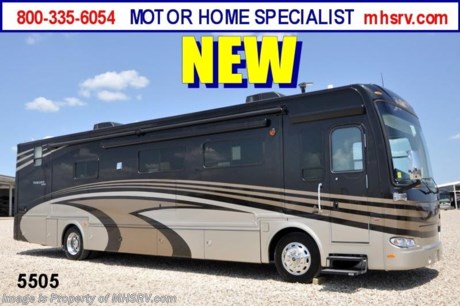 &lt;a href=&quot;http://www.mhsrv.com/thor-motor-coach/&quot;&gt;&lt;img src=&quot;http://www.mhsrv.com/images/sold-thor.jpg&quot; width=&quot;383&quot; height=&quot;141&quot; border=&quot;0&quot; /&gt;&lt;/a&gt; 
MO 7/13/12.

&lt;object width=&quot;400&quot; height=&quot;300&quot;&gt;&lt;param name=&quot;movie&quot; value=&quot;http://www.youtube.com/v/_D_MrYPO4yY?version=3&amp;amp;hl=en_US&quot;&gt;&lt;/param&gt;&lt;param name=&quot;allowFullScreen&quot; value=&quot;true&quot;&gt;&lt;/param&gt;&lt;param name=&quot;allowscriptaccess&quot; value=&quot;always&quot;&gt;&lt;/param&gt;&lt;embed src=&quot;http://www.youtube.com/v/_D_MrYPO4yY?version=3&amp;amp;hl=en_US&quot; type=&quot;application/x-shockwave-flash&quot; width=&quot;400&quot; height=&quot;300&quot; allowscriptaccess=&quot;always&quot; allowfullscreen=&quot;true&quot;&gt;&lt;/embed&gt;&lt;/object&gt; #1 Volume Selling Thor Motor Coach Dealer in the World. Visit MHSRV .com or Call 800-335-6054 for Our Everyday Low Sale Price. MSRP $277,382.  New 2013 Thor Motor Coach Tuscany w/3 Slides Model 40EX (Bath &amp; 1/2) - This luxury diesel motor home measures approximately 37 feet and 4 inches in length and is highlighted by the passenger full wall slide-out, expandable L-shaped sofa, 40 inch LCD TV, molded fiberglass roof, fireplace, king bed, residential refrigerator, stack washer/dryer, exterior entertainment center, dual roof A/C’s, 360 HP Cummins Engine w/800 ft lb. torque, Freightliner XC raised rail chassis, 8 KW Onan diesel generator, 2000 Watt inverter w/100 Amp charge, Vintage Maple wood and Cocoa Bark full body paint. Please visit Motor Home Specialist for a more extensive list of standard equipment, additional photos, videos &amp; more. 