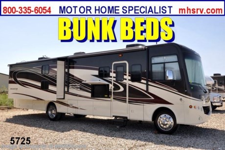 &lt;a href=&quot;http://www.mhsrv.com/coachmen-rv/&quot;&gt;&lt;img src=&quot;http://www.mhsrv.com/images/sold-coachmen.jpg&quot; width=&quot;383&quot; height=&quot;141&quot; border=&quot;0&quot; /&gt;&lt;/a&gt; EMERGENCY 911 Inventory Reduction Sale Unit! /LA 5/13/13/ DRASTICALLY REDUCED to Make Room for Over 500 New 2014 Models on Order! Don&#39;t hesitate! When it&#39;s gone.......it&#39;s GONE! #1 ENCOUNTER DEALER IN AMERICA! &lt;object width=&quot;400&quot; height=&quot;300&quot;&gt;&lt;param name=&quot;movie&quot; value=&quot;http://www.youtube.com/v/_cfHrOjIfJo?version=3&amp;amp;hl=en_US&quot;&gt;&lt;/param&gt;&lt;param name=&quot;allowFullScreen&quot; value=&quot;true&quot;&gt;&lt;/param&gt;&lt;param name=&quot;allowscriptaccess&quot; value=&quot;always&quot;&gt;&lt;/param&gt;&lt;embed src=&quot;http://www.youtube.com/v/_cfHrOjIfJo?version=3&amp;amp;hl=en_US&quot; type=&quot;application/x-shockwave-flash&quot; width=&quot;400&quot; height=&quot;300&quot; allowscriptaccess=&quot;always&quot; allowfullscreen=&quot;true&quot;&gt;&lt;/embed&gt;&lt;/object&gt;  MSRP $146,256. New 2013 Coachmen Encounter. Model 36BH. This Luxury  RV with bunkbeds measures approximately 37 feet 7 inches in length and features (3) slide-out rooms. Optional equipment includes the beautiful Cognac Maple wood package, real ceramic tile flooring,DVD player in bedroom, side by side refrigerator, dual pane windows, power driver seat, stainless steel appliances, kitchen backsplash, 24 inch LCD TV in bedroom, full body paint exterior, hallway bunk TV/DVD &amp; radio, 5500 Onan generator, upgraded 30 inch microwave/convection oven, valve stem extensions, side cameras, power sun visor, outside entertainment center with 32 inch LCD TV, Diamond Shield paint protection, home theater system with sub woofer, Travel Easy Roadside Assistance &amp; RVID. CALL MOTOR HOME SPECIALIST at 800-335-6054 or VISIT MHSRV .com FOR ADDITONAL PHOTOS, DETAILS, BROCHURE, VIDEOS &amp; MORE. At Motor Home Specialist we DO NOT charge any prep or orientation fees like you will find at other dealerships.  All sale prices include a 200 point inspection, interior &amp; exterior wash &amp; detail of vehicle, a thorough coach orientation with an MHS technician, an RV Starter&#39;s kit, a nights stay in our delivery park featuring landscaped and covered pads with full hook-ups and much more! Read From Thousands of Testimonials at MHSRV .com and See What They Had to Say About Their Experience at Motor Home Specialist. WHY PAY MORE?...... WHY SETTLE FOR LESS?