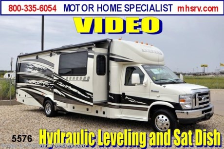 &lt;a href=&quot;http://www.mhsrv.com/coachmen-rv/&quot;&gt;&lt;img src=&quot;http://www.mhsrv.com/images/sold-coachmen.jpg&quot; width=&quot;383&quot; height=&quot;141&quot; border=&quot;0&quot; /&gt;&lt;/a&gt;

&lt;object width=&quot;400&quot; height=&quot;300&quot;&gt;&lt;param name=&quot;movie&quot; value=&quot;http://www.youtube.com/v/6cV1fU8yO8Q?version=3&amp;amp;hl=en_US&quot;&gt;&lt;/param&gt;&lt;param name=&quot;allowFullScreen&quot; value=&quot;true&quot;&gt;&lt;/param&gt;&lt;param name=&quot;allowscriptaccess&quot; value=&quot;always&quot;&gt;&lt;/param&gt;&lt;embed src=&quot;http://www.youtube.com/v/6cV1fU8yO8Q?version=3&amp;amp;hl=en_US&quot; type=&quot;application/x-shockwave-flash&quot; width=&quot;400&quot; height=&quot;300&quot; allowscriptaccess=&quot;always&quot; allowfullscreen=&quot;true&quot;&gt;&lt;/embed&gt;&lt;/object&gt; MSRP $124,068. New 2013 Coachmen Concord 300TS w/3 Slide-out rooms. /TX 9/3/12/ This luxury Class C RV measures approximately 30ft. 10in. Options include aluminum wheels, King Dome satellite system, leveling jacks, full body paint upgrade, Brazilian cherry wood package, Onan 4000 generator, LCD TV with DVD in bedroom, 2nd auxiliary battery, power entrance step, 3-camera monitoring system, removable carpet set, satellite ready radio, power mirrors with heat, heated tanks, tank gate valves, exterior entertainment center, Travel Easy Roadside assistance, hitch &amp; wire, high gloss fiberglass sidewalls &amp; large LCD TV with speakers. A few standard features include the Ford E-450 super duty chassis, Ride-Rite air assist suspension system, exterior speakers &amp; the Azdel super light composite sidewalls. Motor Home Specialist is the largest volume selling motor home dealer in the world with 1 location! FOR ADDITIONAL PHOTOS, DETAILS, BROCHURE, FACTORY WINDOW STICKER, VIDEOS and more please visit MHSRV .com or call 800-335-6054.