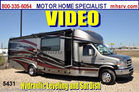 &lt;a href=&quot;http://www.mhsrv.com/coachmen-rv/&quot;&gt;&lt;img src=&quot;http://www.mhsrv.com/images/sold-coachmen.jpg&quot; width=&quot;383&quot; height=&quot;141&quot; border=&quot;0&quot; /&gt;&lt;/a&gt; Receive a $1,000 VISA Gift Card /TX 2/19/13/ + MHSRV Camper&#39;s Pkg. that includes a 32 inch LCD TV with Built in DVD Player, a Sony Play Station 3 with Blu-Ray capability, a GPS Navigation System, (4) Collapsible Chairs, a Large Collapsible Table, a Rolling Igloo Cooler, an Electric Grill and a Complete Grillers Utensil Set with purchase of this unit. Offer valid Jan. 2nd and ends Mar. 30th 2013. &lt;object width=&quot;400&quot; height=&quot;300&quot;&gt;&lt;param name=&quot;movie&quot; value=&quot;http://www.youtube.com/v/6cV1fU8yO8Q?version=3&amp;amp;hl=en_US&quot;&gt;&lt;/param&gt;&lt;param name=&quot;allowFullScreen&quot; value=&quot;true&quot;&gt;&lt;/param&gt;&lt;param name=&quot;allowscriptaccess&quot; value=&quot;always&quot;&gt;&lt;/param&gt;&lt;embed src=&quot;http://www.youtube.com/v/6cV1fU8yO8Q?version=3&amp;amp;hl=en_US&quot; type=&quot;application/x-shockwave-flash&quot; width=&quot;400&quot; height=&quot;300&quot; allowscriptaccess=&quot;always&quot; allowfullscreen=&quot;true&quot;&gt;&lt;/embed&gt;&lt;/object&gt; MSRP $124,068. New 2013 Coachmen Concord 300TS w/3 Slide-out rooms. This luxury Class C RV measures approximately 30ft. 10in. Options include aluminum wheels, automatic satellite, leveling jacks, full body paint upgrade, Brazilian cherry wood package, Onan 4000 generator, LCD TV with DVD in bedroom, 2nd auxiliary battery, power entrance step, 3-camera monitoring system, removable carpet set, satellite ready radio, power mirrors with heat, heated tanks, tank gate valves, exterior entertainment center, Travel Easy Roadside assistance, hitch &amp; wire, high gloss fiberglass sidewalls &amp; large LCD TV with speakers. A few standard features include the Ford E-450 super duty chassis, Ride-Rite air assist suspension system, exterior speakers &amp; the Azdel super light composite sidewalls. Motor Home Specialist is the largest volume selling motor home dealer in the world with 1 location! FOR ADDITIONAL PHOTOS, DETAILS, BROCHURE, FACTORY WINDOW STICKER, VIDEOS and more please visit MHSRV .com or call 800-335-6054. At Motor Home Specialist we DO NOT charge any prep or orientation fees like you will find at other dealerships. All sale prices include a 200 point inspection, interior &amp; exterior wash &amp; detail of vehicle, a thorough coach orientation with an MHS technician, an RV Starter&#39;s kit, a nights stay in our delivery park featuring landscaped and covered pads with full hook-ups and much more! Read From Thousands of Testimonials at MHSRV .com and See What They Had to Say About Their Experience at Motor Home Specialist. WHY PAY MORE?...... WHY SETTLE FOR LESS?