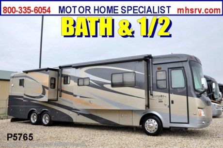 &lt;a href=&quot;http://www.mhsrv.com/other-rvs-for-sale/safari-rvs/&quot;&gt;&lt;img src=&quot;http://www.mhsrv.com/images/sold_safari.jpg&quot; width=&quot;383&quot; height=&quot;141&quot; border=&quot;0&quot; /&gt;&lt;/a&gt;

&lt;object width=&quot;400&quot; height=&quot;300&quot;&gt;&lt;param name=&quot;movie&quot; value=&quot;http://www.youtube.com/v/fBpsq4hH-Ws?version=3&amp;amp;hl=en_US&quot;&gt;&lt;/param&gt;&lt;param name=&quot;allowFullScreen&quot; value=&quot;true&quot;&gt;&lt;/param&gt;&lt;param name=&quot;allowscriptaccess&quot; value=&quot;always&quot;&gt;&lt;/param&gt;&lt;embed src=&quot;http://www.youtube.com/v/fBpsq4hH-Ws?version=3&amp;amp;hl=en_US&quot; type=&quot;application/x-shockwave-flash&quot; width=&quot;400&quot; height=&quot;300&quot; allowscriptaccess=&quot;always&quot; allowfullscreen=&quot;true&quot;&gt;&lt;/embed&gt;&lt;/object&gt; Used Safari RV for Sale- 2009 Safari Cheetah by Monaco /MT 9/14/12/ 42&#39; TAG AXLE with a Bath &amp; 1/2. Model 42 PAQ. This incredible RV features a 400 HP diesel engine, Allison 6-speed transmission, aluminum wheels, Roadmaster 10 air bag ride chassis, 10KW Onan quiet diesel generator on slide-out tray, 3 roof A/Cs with heat pumps, automatic leveling system, one piece windshield, fiberglass roof, all hard wood cabinets and walls, 3M film mask, full length mud flap, 32&quot; LCD TV in living room, washer/dryer combo, solid surface countertops, beautiful full body paint and much more.