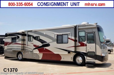 &lt;a href=&quot;http://www.mhsrv.com/tiffin-rv/&quot;&gt;&lt;img src=&quot;http://www.mhsrv.com/images/sold-tiffin.jpg&quot; width=&quot;383&quot; height=&quot;141&quot; border=&quot;0&quot; /&gt;&lt;/a&gt;
**Consignment Unit** /Canada 8/24/12/ Used Allegro Bus RV Tiffin Allegro Bus (40QDP) with 4 slide-outs and 41,348 miles. This RV is approximately 39’ in length and includes a powerful 400 Cummins engine w/side radiator, Allison 6 speed automatic transmission, Freightliner raised rail chassis, 7.5KW Onan diesel generator w/ slide, automatic hydraulic leveling system, power patio and door awnings, dual ducted roof A/C’s w/heat pumps and 2 TV’s. For complete details visit Motor Home Specialist at MHSRV.com or 800-335-6054.