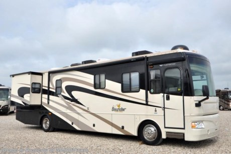 &lt;a href=&quot;http://www.mhsrv.com/fleetwood-rvs/&quot;&gt;&lt;img src=&quot;http://www.mhsrv.com/images/sold-fleetwood.jpg&quot; width=&quot;383&quot; height=&quot;141&quot; border=&quot;0&quot; /&gt;&lt;/a&gt;

&lt;object width=&quot;400&quot; height=&quot;300&quot;&gt;&lt;param name=&quot;movie&quot; value=&quot;http://www.youtube.com/v/TFA3swroI9w?version=3&amp;amp;hl=en_US&quot;&gt;&lt;/param&gt;&lt;param name=&quot;allowFullScreen&quot; value=&quot;true&quot;&gt;&lt;/param&gt;&lt;param name=&quot;allowscriptaccess&quot; value=&quot;always&quot;&gt;&lt;/param&gt;&lt;embed src=&quot;http://www.youtube.com/v/TFA3swroI9w?version=3&amp;amp;hl=en_US&quot; type=&quot;application/x-shockwave-flash&quot; width=&quot;400&quot; height=&quot;300&quot; allowscriptaccess=&quot;always&quot; allowfullscreen=&quot;true&quot;&gt;&lt;/embed&gt;&lt;/object&gt; Used Fleetwood RV / SD 08/03/12. / 2008 Fleetwood Bounder (38V) with 2 slides including a full wall slide has 28,663 miles. This RV is approximately 38&#39; in length with a Cummins 325Hp diesel engine, Allison 6 speed automatic transmission, freightliner chassis, 8KW Onan diesel generator, automatic hydraulic leveling system, 10K lb. hitch, Magnum Inverter, exterior entertainment system,  power patio and door awnings, dual ducted roof A/C&#39;s and 3 LCD TV&#39;s. For complete details visit Motor Home Specialist at MHSRV .com or 800-335-6054.