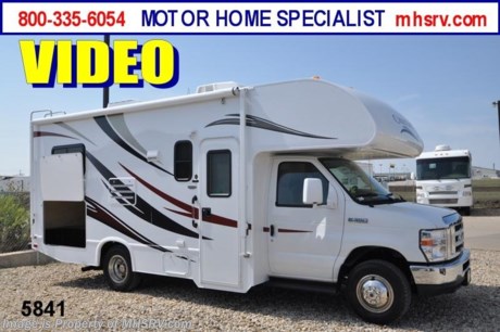 &lt;a href=&quot;http://www.mhsrv.com/thor-motor-coach/&quot;&gt;&lt;img src=&quot;http://www.mhsrv.com/images/sold-thor.jpg&quot; width=&quot;383&quot; height=&quot;141&quot; border=&quot;0&quot; /&gt;&lt;/a&gt;

&lt;object width=&quot;400&quot; height=&quot;300&quot;&gt;&lt;param name=&quot;movie&quot; value=&quot;http://www.youtube.com/v/S7FvsC3Fiv4?version=3&amp;amp;hl=en_US&quot;&gt;&lt;/param&gt;&lt;param name=&quot;allowFullScreen&quot; value=&quot;true&quot;&gt;&lt;/param&gt;&lt;param name=&quot;allowscriptaccess&quot; value=&quot;always&quot;&gt;&lt;/param&gt;&lt;embed src=&quot;http://www.youtube.com/v/S7FvsC3Fiv4?version=3&amp;amp;hl=en_US&quot; type=&quot;application/x-shockwave-flash&quot; width=&quot;400&quot; height=&quot;300&quot; allowscriptaccess=&quot;always&quot; allowfullscreen=&quot;true&quot;&gt;&lt;/embed&gt;&lt;/object&gt; MSRP $75,437. Visit MHSRV .com or Call 800-335-6054. /WY 10/11/12/ You Won&#39;t Believe Our Everyday Sale Prices! New 2013 Thor Motor Coach Chateau Class C RV. Model 22E with Ford E-350 chassis &amp; Ford Triton V-10 engine. This unit measures approximately 23 feet 11 inches in length. Optional equipment includes the Chateau graphics package, LED TV with DVD player, glazed wood package, wheel liners, leatherette driver &amp; passenger chairs, auto transfer switch &amp; heated holding tanks. The Chateau Class C RV has an incredible list of standard features for 2013 including Mega exterior storage, power windows and locks, U-shaped dinette/sleeper with seat belts, tinted coach glass, molded front cap, double door refrigerator, skylight, roof ladder, roof A/C unit, 4000 Onan Micro Quiet generator, slick fiberglass exterior, patio awning, full extension drawer glides, bedspread &amp; pillow shams and much more. FOR ADDITIONAL INFORMATION, BROCHURE, WINDOW STICKER, PHOTOS &amp; VIDEOS PLEASE VISIT MOTOR HOME SPECIALIST AT MHSRV .com or CALL 800-335-6054.