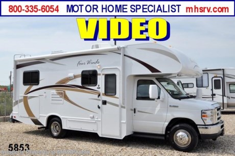 &lt;a href=&quot;http://www.mhsrv.com/thor-motor-coach/&quot;&gt;&lt;img src=&quot;http://www.mhsrv.com/images/sold-thor.jpg&quot; width=&quot;383&quot; height=&quot;141&quot; border=&quot;0&quot; /&gt;&lt;/a&gt; #1 Volume Selling Thor Motor Coach Dealer in the World. /WA 10/23/12/ &lt;object width=&quot;400&quot; height=&quot;300&quot;&gt;&lt;param name=&quot;movie&quot; value=&quot;http://www.youtube.com/v/S7FvsC3Fiv4?version=3&amp;amp;hl=en_US&quot;&gt;&lt;/param&gt;&lt;param name=&quot;allowFullScreen&quot; value=&quot;true&quot;&gt;&lt;/param&gt;&lt;param name=&quot;allowscriptaccess&quot; value=&quot;always&quot;&gt;&lt;/param&gt;&lt;embed src=&quot;http://www.youtube.com/v/S7FvsC3Fiv4?version=3&amp;amp;hl=en_US&quot; type=&quot;application/x-shockwave-flash&quot; width=&quot;400&quot; height=&quot;300&quot; allowscriptaccess=&quot;always&quot; allowfullscreen=&quot;true&quot;&gt;&lt;/embed&gt;&lt;/object&gt;  MSRP $83,286. Visit MHSRV .com or Call 800-335-6054. You Won&#39;t Believe Our Everyday Sale Prices! New 2013 Thor Motor Coach Four Winds Class C RV. Model 24C with Ford E-350 chassis &amp; Ford Triton V-10 engine. This unit measures approximately 23 feet 11 inches in length. Optional equipment includes the Four Winds graphics package, LED TV on swivel, glazed wood package, back up camera, convection/microwave, heated remote exterior mirrors, outside shower, wheel liners, gas/electric water heater, auto transfer switch, heated holding tanks, second auxiliary battery, convenience package, Fantastic Fan, electric patio awning, spare tire and leatherette driver and passenger chairs. The Four Winds Class C RV has an incredible list of standard features for 2013 including Mega exterior storage, an LCD TV, power windows and locks, U-shaped dinette/sleeper with seat belts, tinted coach glass, molded front cap, double door refrigerator, skylight, roof ladder, roof A/C unit, 4000 Onan Micro Quiet generator, slick fiberglass exterior, patio awning, full extension drawer glides, bedspread &amp; pillow shams and much more. FOR ADDITIONAL INFORMATION, BROCHURE, WINDOW STICKER, PHOTOS &amp; VIDEOS PLEASE VISIT MOTOR HOME SPECIALIST AT MHSRV .com or CALL 800-335-6054.