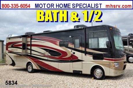 &lt;a href=&quot;http://www.mhsrv.com/thor-motor-coach/&quot;&gt;&lt;img src=&quot;http://www.mhsrv.com/images/sold-thor.jpg&quot; width=&quot;383&quot; height=&quot;141&quot; border=&quot;0&quot; /&gt;&lt;/a&gt; Receive a $1,000 VISA Gift Card /OK 3/18/13/ + MHSRV Camper&#39;s Pkg. that includes a 32 inch LCD TV with Built in DVD Player, a Sony Play Station 3 with Blu-Ray capability, a GPS Navigation System, (4) Collapsible Chairs, a Large Collapsible Table, a Rolling Igloo Cooler, an Electric Grill and a Complete Grillers Utensil Set with purchase of this unit. Offer valid Jan. 2nd and ends Mar. 30th 2013. &lt;object width=&quot;400&quot; height=&quot;300&quot;&gt;&lt;param name=&quot;movie&quot; value=&quot;http://www.youtube.com/v/_D_MrYPO4yY?version=3&amp;amp;hl=en_US&quot;&gt;&lt;/param&gt;&lt;param name=&quot;allowFullScreen&quot; value=&quot;true&quot;&gt;&lt;/param&gt;&lt;param name=&quot;allowscriptaccess&quot; value=&quot;always&quot;&gt;&lt;/param&gt;&lt;embed src=&quot;http://www.youtube.com/v/_D_MrYPO4yY?version=3&amp;amp;hl=en_US&quot; type=&quot;application/x-shockwave-flash&quot; width=&quot;400&quot; height=&quot;300&quot; allowscriptaccess=&quot;always&quot; allowfullscreen=&quot;true&quot;&gt;&lt;/embed&gt;&lt;/object&gt; New 2013.5 (ALL NEW DESIGNED 2013 &amp; 1/2 MODEL) MSRP $134,374. Thor Motor Coach Windsport 34E Bath &amp; 1/2 Model. This all new Class A motor home measures approximately 35 feet 5 inches in length &amp; features a 22,000-lb. Ford chassis, a V-10 Ford engine, (2) slide-out rooms, a leatherette U-Shaped dinette &amp; a feature wall LCD TV that is viewable even when traveling. Other exciting new features on the 2013.5 Windsport 34E include all new progressive styled front and rear caps, taller interior ceiling heights (now 82 inches), a floor to ceiling pantry, a leatherette hide-a-bed sofa, stack washer/dryer prep, automatic leveling jacks, an Onan generator, electric entry step, 5,000 lb. hitch and much more. Optional equipment includes the all new Olympic Cherry wood package,  Chocolate Cherry interior decor, full body paint exterior, bedroom LCD TV, solid surface kitchen counter, electric drop down over head bunk above captain&#39;s chairs, heated holding tank pads, second auxiliary battery, valve stem extenders and heated power mirrors with integrated side view cameras. FOR ADDITIONAL DETAILS, VIDEOS &amp; MORE PLEASE VISIT MOTOR HOME SPECIALIST at MHSRV .com or Call 800-335-6054. At Motor Home Specialist we DO NOT charge any prep or orientation fees like you will find at other dealerships. All sale prices include a 200 point inspection, interior &amp; exterior wash &amp; detail of vehicle, a thorough coach orientation with an MHS technician, an RV Starter&#39;s kit, a nights stay in our delivery park featuring landscaped and covered pads with full hook-ups and much more! Read From Thousands of Testimonials at MHSRV .com and See What They Had to Say About Their Experience at Motor Home Specialist. WHY PAY MORE?...... WHY SETTLE FOR LESS?