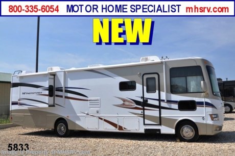 &lt;a href=&quot;http://www.mhsrv.com/thor-motor-coach/&quot;&gt;&lt;img src=&quot;http://www.mhsrv.com/images/sold-thor.jpg&quot; width=&quot;383&quot; height=&quot;141&quot; border=&quot;0&quot; /&gt;&lt;/a&gt; Receive a $1,000 VISA Gift Card /TX 2/5/13/ + MHSRV Camper&#39;s Pkg. that includes a 32 inch LCD TV with Built in DVD Player, a Sony Play Station 3 with Blu-Ray capability, a GPS Navigation System, (4) Collapsible Chairs, a Large Collapsible Table, a Rolling Igloo Cooler, an Electric Grill and a Complete Grillers Utensil Set with purchase of this unit. Offer valid Jan. 2nd and ends Mar. 30th 2013. &lt;object width=&quot;400&quot; height=&quot;300&quot;&gt;&lt;param name=&quot;movie&quot; value=&quot;http://www.youtube.com/v/_D_MrYPO4yY?version=3&amp;amp;hl=en_US&quot;&gt;&lt;/param&gt;&lt;param name=&quot;allowFullScreen&quot; value=&quot;true&quot;&gt;&lt;/param&gt;&lt;param name=&quot;allowscriptaccess&quot; value=&quot;always&quot;&gt;&lt;/param&gt;&lt;embed src=&quot;http://www.youtube.com/v/_D_MrYPO4yY?version=3&amp;amp;hl=en_US&quot; type=&quot;application/x-shockwave-flash&quot; width=&quot;400&quot; height=&quot;300&quot; allowscriptaccess=&quot;always&quot; allowfullscreen=&quot;true&quot;&gt;&lt;/embed&gt;&lt;/object&gt; New 2013.5 (ALL NEW DESIGNED 2013 &amp; 1/2 MODEL) MSRP $126,124. Thor Motor Coach Windsport 34E Bath &amp; 1/2 Model. This all new Class A motor home measures approximately 35 feet 5 inches in length &amp; features a 22,000-lb. Ford chassis, a V-10 Ford engine, (2) slide-out rooms, a leatherette U-Shaped dinette &amp; a feature wall LCD TV that is viewable even when traveling. Other exciting new features on the 2013.5 Windsport 34E include all new progressive styled front and rear caps, taller interior ceiling heights (now 82 inches), a floor to ceiling pantry, a leatherette hide-a-bed sofa, stack washer/dryer prep, automatic leveling jacks, an Onan generator, electric entry step, 5,000 lb. hitch and much more. Optional equipment includes the all new Olympic Cherry wood package,  Chocolate Cherry interior decor, Portico partial paint exterior, bedroom LCD TV, solid surface kitchen counter, electric drop down over head bunk above captain&#39;s chairs, heated holding tank pads, second auxiliary battery, valve stem extenders and heated power mirrors with integrated side view cameras. FOR ADDITIONAL DETAILS, VIDEOS &amp; MORE PLEASE VISIT MOTOR HOME SPECIALIST at MHSRV .com or Call 800-335-6054. At Motor Home Specialist we DO NOT charge any prep or orientation fees like you will find at other dealerships. All sale prices include a 200 point inspection, wash/wax &amp; prep of vehicle, a thorough coach orientation with an MHS technician, an RV Starter&#39;s kit, a nights stay in our delivery park featuring landscaped and covered pads with full hook-ups and much more! Read From Thousands of Testimonials at MHSRV .com and See What They Had to Say About Their Experience at Motor Home Specialist. WHY PAY MORE?...... WHY SETTLE FOR LESS?  