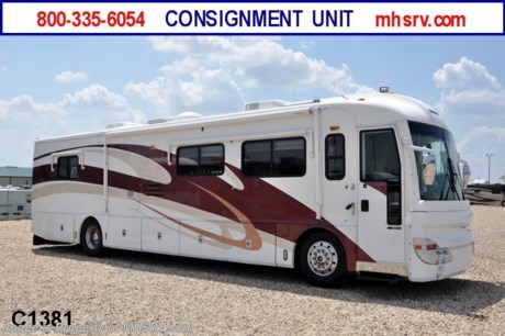 &lt;a href=&quot;http://www.mhsrv.com/american-coach-rv/&quot;&gt;&lt;img src=&quot;http://www.mhsrv.com/images/sold-americancoach.jpg&quot; width=&quot;383&quot; height=&quot;141&quot; border=&quot;0&quot; /&gt;&lt;/a&gt;
**Consignment** Used American Dream motorhome / TX 7/27/12. / 2001 American Dream(40DQS) with 2 slide-outs and 80,878 miles. This RV is approximately 39&#39; in length, 350 HP Cummins diesel engine with side radiator, Allison 6 speed automatic transmission, Spartan chassis, 7.5 KW Onan diesel generator w/slide, patio awning, electric/gas water heater, solar panel, automatic hydraulic leveling system, back-up camera, inverter, dual ducted roof A/Cs and 2 TV&#39;s. For complete details visit Motor Home Specialist at MHSRV .com or 800-335-6054.