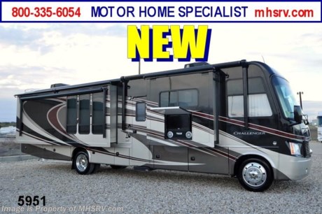 &lt;a href=&quot;http://www.mhsrv.com/thor-motor-coach/&quot;&gt;&lt;img src=&quot;http://www.mhsrv.com/images/sold-thor.jpg&quot; width=&quot;383&quot; height=&quot;141&quot; border=&quot;0&quot; /&gt;&lt;/a&gt; Receive a $1,000 VISA Gift Card /OK 3/18/13/ + MHSRV Camper&#39;s Pkg. that includes a 32 inch LCD TV with Built in DVD Player, a Sony Play Station 3 with Blu-Ray capability, a GPS Navigation System, (4) Collapsible Chairs, a Large Collapsible Table, a Rolling Igloo Cooler, an Electric Grill and a Complete Grillers Utensil Set with purchase of this unit. Offer valid Jan. 2nd and ends Mar. 30th 2013. &lt;object width=&quot;400&quot; height=&quot;300&quot;&gt;&lt;param name=&quot;movie&quot; value=&quot;http://www.youtube.com/v/_D_MrYPO4yY?version=3&amp;amp;hl=en_US&quot;&gt;&lt;/param&gt;&lt;param name=&quot;allowFullScreen&quot; value=&quot;true&quot;&gt;&lt;/param&gt;&lt;param name=&quot;allowscriptaccess&quot; value=&quot;always&quot;&gt;&lt;/param&gt;&lt;embed src=&quot;http://www.youtube.com/v/_D_MrYPO4yY?version=3&amp;amp;hl=en_US&quot; type=&quot;application/x-shockwave-flash&quot; width=&quot;400&quot; height=&quot;300&quot; allowscriptaccess=&quot;always&quot; allowfullscreen=&quot;true&quot;&gt;&lt;/embed&gt;&lt;/object&gt; #1 THOR MOTOR COACH DEALER IN AMERICA! For the Lowest Price Please Visit MHSRV .com or Call 800-335-6054. MSRP $158,583. New 2013 Thor Motor Coach Challenger. Model 37KT. This luxury RV measures approximately 37 feet 10 inches in length and features (3) slide-out rooms. The all new KT floor plan is highlighted by the Beautiful fireplace in the living room and a Large LCD TV. Optional equipment includes Olympic Cherry wood package, Cherry Pearl Full Body Paint exterior, 3 burner range with oven, exterior entertainment package, 600 Watt inverter, 2 folding chairs and dual pane windows . The 2013 TMC Challenger also features one of the most impressive lists of standard equipment in the RV industry including a Ford Triton V-10 engine, 5-speed automatic transmission, 22-Series ford chassis with aluminum wheels, fully automatic hydraulic leveling system, electric patio awning, side hinged baggage doors, iPod docking station, DVD, LCD TVs, day/night shades, Corian kitchen counter, dual roof A/C units, 5500 Onan Marquis Gold generator, gas/electric water heater, heated and enclosed holding tanks and much more. CALL MOTOR HOME SPECIALIST at 800-335-6054 or Visit MHSRV .com FOR ADDITONAL PHOTOS, DETAILS, BROCHURE, WINDOW STICKER, VIDEOS &amp; MORE. At Motor Home Specialist we DO NOT charge any prep or orientation fees like you will find at other dealerships. All sale prices include a 200 point inspection, interior &amp; exterior wash &amp; detail of vehicle, a thorough coach orientation with an MHS technician, an RV Starter&#39;s kit, a nights stay in our delivery park featuring landscaped and covered pads with full hook-ups and much more! Read From Thousands of Testimonials at MHSRV .com and See What They Had to Say About Their Experience at Motor Home Specialist. WHY PAY MORE?...... WHY SETTLE FOR LESS?