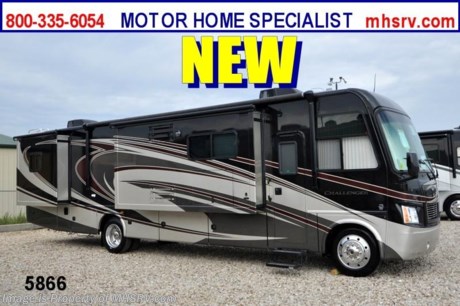 &lt;a href=&quot;http://www.mhsrv.com/thor-motor-coach/&quot;&gt;&lt;img src=&quot;http://www.mhsrv.com/images/sold-thor.jpg&quot; width=&quot;383&quot; height=&quot;141&quot; border=&quot;0&quot; /&gt;&lt;/a&gt; YEAR END CLOSE OUT! Best Prices of the Year + $2,000 Visa Gift Card with Purchase &amp; MHSRV will donate $1,000 to Cook Children&#39;s Hospital Starting Oct. 16th - Dec. 29th, 2012. Call 800-335-6054 or Visit MHSRV.com for Our Year End Close Out Price! /TX 11/14/12/ &lt;object width=&quot;400&quot; height=&quot;300&quot;&gt;&lt;param name=&quot;movie&quot; value=&quot;http://www.youtube.com/v/_D_MrYPO4yY?version=3&amp;amp;hl=en_US&quot;&gt;&lt;/param&gt;&lt;param name=&quot;allowFullScreen&quot; value=&quot;true&quot;&gt;&lt;/param&gt;&lt;param name=&quot;allowscriptaccess&quot; value=&quot;always&quot;&gt;&lt;/param&gt;&lt;embed src=&quot;http://www.youtube.com/v/_D_MrYPO4yY?version=3&amp;amp;hl=en_US&quot; type=&quot;application/x-shockwave-flash&quot; width=&quot;400&quot; height=&quot;300&quot; allowscriptaccess=&quot;always&quot; allowfullscreen=&quot;true&quot;&gt;&lt;/embed&gt;&lt;/object&gt; #1 THOR MOTOR COACH DEALER IN AMERICA! MSRP $156,791. New 2013 Thor Motor Coach Challenger. Model 37GT. This luxury RV measures approximately 37 feet 10 inches in length and features (3) slide-out rooms. The all new 37GT floor plan is highlighted by a slide out buffet with 2 chairs with large LCD TV in the living room. Optional equipment includes Vintage Maple wood package, Cherry Pearl Full Body Paint exterior, side-by-side refrigerator, exterior entertainment package, 600 Watt inverter, 2 folding chairs, dual pane windows and a 3-burner range with oven. The 2013 TMC Challenger also features one of the most impressive lists of standard equipment in the RV industry including a Ford Triton V-10 engine, 5-speed automatic transmission, 22-Series ford chassis with aluminum wheels, fully automatic hydraulic leveling system, electric patio awning, side hinged baggage doors, iPod docking station, DVD, LCD TVs, day/night shades, Corian kitchen counter, dual roof A/C units, 5500 Onan Marquis Gold generator, gas/electric water heater, heated and enclosed holding tanks and much more. CALL MOTOR HOME SPECIALIST at 800-335-6054 or Visit MHSRV .com FOR ADDITONAL PHOTOS, DETAILS, BROCHURE, WINDOW STICKER, VIDEOS &amp; MORE.