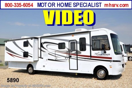 &lt;a href=&quot;http://www.mhsrv.com/coachmen-rv/&quot;&gt;&lt;img src=&quot;http://www.mhsrv.com/images/sold-coachmen.jpg&quot; width=&quot;383&quot; height=&quot;141&quot; border=&quot;0&quot; /&gt;&lt;/a&gt; $1,000 VISA Gift Card /NC 5/13/13/ + MHSRV Camper&#39;s Pkg. with purchase of this unit. Pkg. includes a 32 inch LCD TV with Built in DVD Player, a Sony Play Station 3 with Blu-Ray capability, a GPS Navigation System, (4) Collapsible Chairs, a Large Collapsible Table, a Rolling Igloo Cooler, an Electric Grill and a Complete Grillers Utensil Set. Offer ends June 29th, 2013. &lt;object width=&quot;400&quot; height=&quot;300&quot;&gt;&lt;param name=&quot;movie&quot; value=&quot;http://www.youtube.com/v/dSXXpiy6PcU?version=3&amp;amp;hl=en_US&quot;&gt;&lt;/param&gt;&lt;param name=&quot;allowFullScreen&quot; value=&quot;true&quot;&gt;&lt;/param&gt;&lt;param name=&quot;allowscriptaccess&quot; value=&quot;always&quot;&gt;&lt;/param&gt;&lt;embed src=&quot;http://www.youtube.com/v/dSXXpiy6PcU?version=3&amp;amp;hl=en_US&quot; type=&quot;application/x-shockwave-flash&quot; width=&quot;400&quot; height=&quot;300&quot; allowscriptaccess=&quot;always&quot; allowfullscreen=&quot;true&quot;&gt;&lt;/embed&gt;&lt;/object&gt;  MSRP $114,936. New 2013 Coachmen Mirada. Model 34BH Bunkhouse RV W/2 Slides. This bunk house RV measures approximately 34 feet 9 inches in length. Optional equipment includes Cognac Maple wood package, Oxford Onyx exterior Graphics, 2nd auxiliary battery, valve stem extensions, TV/DVD players for bunk beds, DVD player in bedroom, Upgraded 40&quot; &amp; 26&quot; TVs, side cameras, power heated mirror, exterior entertainment center with 32&quot; TV &amp; Travel Easy Roadside Assistance. A few Mirada standards include a V-10 Ford, automatic leveling system, slide-out room awnings, 5.5 Onan generator, back-up camera, power main awning, Corian kitchen counter and sink covers, LCD TVs, (2) roof A/C units, roof ladder, large microwave &amp; much more. CALL MOTOR HOME SPECIALIST at 800-335-6054 or VISIT MHSRV .com FOR ADDITONAL PHOTOS, DETAILS, BROCHURE, VIDEOS &amp; MORE. At Motor Home Specialist we DO NOT charge any prep or orientation fees like you will find at other dealerships.  All sale prices include a 200 point inspection, interior &amp; exterior wash &amp; detail of vehicle, a thorough coach orientation with an MHS technician, an RV Starter&#39;s kit, a nights stay in our delivery park featuring landscaped and covered pads with full hook-ups and much more! Read From Thousands of Testimonials at MHSRV .com and See What They Had to Say About Their Experience at Motor Home Specialist. WHY PAY MORE?...... WHY SETTLE FOR LESS?  &lt;object width=&quot;400&quot; height=&quot;300&quot;&gt;&lt;param name=&quot;movie&quot; value=&quot;http://www.youtube.com/v/fBpsq4hH-Ws?version=3&amp;amp;hl=en_US&quot;&gt;&lt;/param&gt;&lt;param name=&quot;allowFullScreen&quot; value=&quot;true&quot;&gt;&lt;/param&gt;&lt;param name=&quot;allowscriptaccess&quot; value=&quot;always&quot;&gt;&lt;/param&gt;&lt;embed src=&quot;http://www.youtube.com/v/fBpsq4hH-Ws?version=3&amp;amp;hl=en_US&quot; type=&quot;application/x-shockwave-flash&quot; width=&quot;400&quot; height=&quot;300&quot; allowscriptaccess=&quot;always&quot; allowfullscreen=&quot;true&quot;&gt;&lt;/embed&gt;&lt;/object&gt;