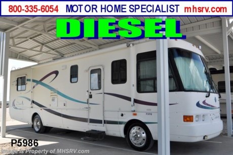 &lt;a href=&quot;http://www.mhsrv.com/other-rvs-for-sale/national-rv/&quot;&gt;&lt;img src=&quot;http://www.mhsrv.com/images/sold_nationalrv.jpg&quot; width=&quot;383&quot; height=&quot;141&quot; border=&quot;0&quot; /&gt;&lt;/a&gt; Used National RV /KS 8/24/12/ 1999 National RV Tradewinds (7370) with slide out and 74,072 miles. This RV is approximately 36&#39; in length with a 300HP Caterpillar engine, 6 speed automatic transmission, Freightliner chassis, diesel generator, 5K lb. hitch, hydraulic leveling system, solar panel, patio awning, slide-out room topper, back up camera, inverter, solid surface counter, dual ducted roof A/Cs, and 2 LCD TVs. . For complete details visit Motor Home Specialist at MHSRV .com or 800-335-6054.