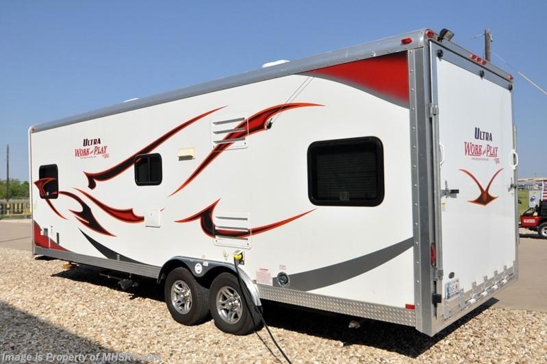 2012 Forest River Work and Play Toy Hauler Trailer Used RV for Sale 2012 Forest River Work And Play
