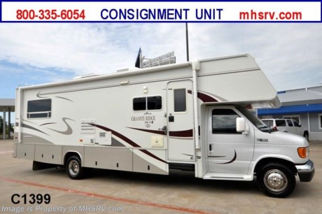 &lt;a href=&quot;http://www.mhsrv.com/jayco-rv/&quot;&gt;&lt;img src=&quot;http://www.mhsrv.com/images/sold-jayco.jpg&quot; width=&quot;383&quot; height=&quot;141&quot; border=&quot;0&quot; /&gt;&lt;/a&gt; **Consignment** Used Jayco RV /TX 10/4/12/ 2004 Jayco Granite Ridge (3100SS) with slide and only 7,881 miles. This RV is approximately 31&#39; in length with a 6.8L Ford engine, Ford 450 chassis, 4KW Onan generator with 256 hours, power patio awning, electric/gas water heater, 5K lb. hitch, back-up camera, ducted roof A/C and 2 TVs. For complete details visit Motor Home Specialist at MHSRV .com or 800-335-6054.
