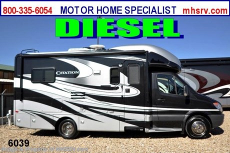 &lt;a href=&quot;http://www.mhsrv.com/thor-motor-coach/&quot;&gt;&lt;img src=&quot;http://www.mhsrv.com/images/sold-thor.jpg&quot; width=&quot;383&quot; height=&quot;141&quot; border=&quot;0&quot; /&gt;&lt;/a&gt; Close Out Price at MHSRV .com + $2,000 Visa Gift Card with Purchase &amp; MHSRV will donate $1,000 to Cook Children&#39;s Hospital Starting Oct. 16th - Dec. 29th, 2012. Call 800-335-6054 or Visit MHSRV.com for Our Year End Close Out Price! /TX 12/5/12/ MSRP $124,421. New 2013 Thor Motor Coach Chateau Citation Sprinter Diesel. Model 24SA. This RV measures approximately 24ft. 6in. in length &amp; features a slide-out room. Optional equipment includes the all new Vintage Maple wood package, full body paint exterior, LCD TV in bedroom, leatherette U-Shaped dinette, solid surface kitchen counter, Fantastic Fan, Onan diesel generator, heated holding tank pads, second auxiliary battery &amp; electric patio awning. The all new 2013 Chateau Citation Sprinter also features a turbo diesel engine, AM/FM/CD, power windows &amp; locks, keyless entry &amp; much more. For additional photos and information on this unit please visit Motor Home Specialist at MHSRV .com or call 800-335-6054.