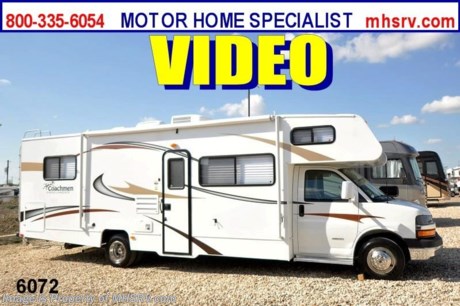 &lt;a href=&quot;http://www.mhsrv.com/coachmen-rv/&quot;&gt;&lt;img src=&quot;http://www.mhsrv.com/images/sold-coachmen.jpg&quot; width=&quot;383&quot; height=&quot;141&quot; border=&quot;0&quot; /&gt;&lt;/a&gt; Close Out Price at MHSRV .com + $2,000 Visa Gift Card with Purchase &amp; MHSRV will donate $1,000 to Cook Children&#39;s Hospital Starting Oct. 16th - Dec. 29th, 2012. Call 800-335-6054 or Visit MHSRV.com for Our Year End Close Out Price!  &lt;object width=&quot;400&quot; height=&quot;300&quot;&gt;&lt;param name=&quot;movie&quot; value=&quot;http://www.youtube.com/v/RqNmQzNdFZ8?version=3&amp;amp;hl=en_US&quot;&gt;&lt;/param&gt;&lt;param name=&quot;allowFullScreen&quot; value=&quot;true&quot;&gt;&lt;/param&gt;&lt;param name=&quot;allowscriptaccess&quot; value=&quot;always&quot;&gt;&lt;/param&gt;&lt;embed src=&quot;http://www.youtube.com/v/RqNmQzNdFZ8?version=3&amp;amp;hl=en_US&quot; type=&quot;application/x-shockwave-flash&quot; width=&quot;400&quot; height=&quot;300&quot; allowscriptaccess=&quot;always&quot; allowfullscreen=&quot;true&quot;&gt;&lt;/embed&gt;&lt;/object&gt;MSRP $74,884. New 2013 Coachmen Freelander Model 28QB. This Class C RV measures approximately 30 feet 9 inches in length and features a tremendous amount of living &amp; storage area. Options include a back-up camera with stereo, stainless steel wheel inserts, large LCD TV w/DVD player, rear ladder, Travel easy Roadside Assistance, child safety net &amp; ladder, heated tank pads and the beautiful Brazilian Cherry wood package. The Coachmen Freelander RV also features a Chevy 4500 series chassis, 6.0L Vortec V-8, 6-speed automatic transmission, 57 gallon fuel tank, the Azdel SuperLite composite sidewalls and more. Motor Home Specialist is the #1 VOLUME SELLING DEALER IN THE WORLD with 1 LOCATION! Call Motor Home Specialist at 800-335-6054 or Visit MHSRV .com - for Additional Photos, Details, Factory Window Sticker, Brochure, Videos &amp; More!