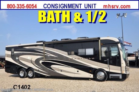 &lt;a href=&quot;http://www.mhsrv.com/american-coach-rv/&quot;&gt;&lt;img src=&quot;http://www.mhsrv.com/images/sold-americancoach.jpg&quot; width=&quot;383&quot; height=&quot;141&quot; border=&quot;0&quot; /&gt;&lt;/a&gt; **Consignment** Used American RV /WI 2/19/13/ - 2008  American Tradition (42F) Bath &amp; 1/2 with 3 slides including 1 full wall and 25,606 miles. This RV is approximately 42&#39; in length with a powerful 425HP Cummins diesel engine, with side radiator, Allison 6 speed transmission, Spartan raised rail chassis with independent front suspension and tag axle, 10KW Onan diesel engine on a power slide with AGS, power patio and door awnings, slide-out room toppers, Aqua Hot water heater, 50 Amp power cord reel, 15K lb. hitch, automatic air &amp; hydraulic leveling systems, 3 camera monitoring system, Magnum inverter, ceramic tile floors, solid surface counters, king sized bed, 3 ducted roof A/Cs with heat pump and 2 LCD TV with CD/DVD players and surround sound. For complete details visit Motor Home Specialist at MHSRV .com or 800-335-6054. 