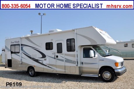 &lt;a href=&quot;http://www.mhsrv.com/thor-motor-coach/&quot;&gt;&lt;img src=&quot;http://www.mhsrv.com/images/sold-thor.jpg&quot; width=&quot;383&quot; height=&quot;141&quot; border=&quot;0&quot; /&gt;&lt;/a&gt; Used Thor RV /TX 10/11/12/ 2006 Thor Four Winds (31P) with slide and 12,489 miles. This RV is approximately 31&#39; in length with a 6.8L Ford engine, automatic Ford transmission, Ford 450 chassis, power windows and locks, 4K Onan gas generator with only 98 hours, cab over bunk, patio awning, pass thru storage, 5K lb. hitch, back up camera, ducted roof A/C and 2 TVs. For complete details visit Motor Home Specialist at MHSRV .com or 800-335-6054.
