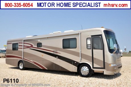 &lt;a href=&quot;http://www.mhsrv.com/newmar-rv/&quot;&gt;&lt;img src=&quot;http://www.mhsrv.com/images/sold-newmar.jpg&quot; width=&quot;383&quot; height=&quot;141&quot; border=&quot;0&quot; /&gt;&lt;/a&gt; Used Newmar RV /TX 10/11/12/ 2001 Newmar Mountain Aire (4057) with slide and 39,208 miles. This RV is approximately 40&#39; in length with a 350 HP Cummins diesel engine with side radiator, Allison 6 speed automatic transmission, Spartan raised rail chassis, 7.5 KW Onan diesel generator with 316 hours, patio awning, electric/gas water heater, 50 Amp service, pass-thru storage, 5K lb. hitch, automatic hydraulic leveling system, back up camera, inverter, ceramic tile floors, solid surface counters, dual ducted roof A/Cs, heat strips and 2 TVs. For complete details visit Motor Home Specialist at MHSRV .com or 800-335-6054.
