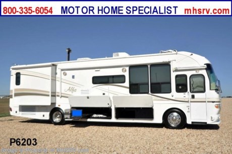 &lt;a href=&quot;http://www.mhsrv.com/other-rvs-for-sale/alfa-rv/&quot;&gt;&lt;img src=&quot;http://www.mhsrv.com/images/sold-alfa.jpg&quot; width=&quot;383&quot; height=&quot;141&quot; border=&quot;0&quot; /&gt;&lt;/a&gt; Used Alfa RV /NC 12/6/12/ 2004 Alfa See Ya (40 Gold) with 2 slides and 39,402 miles. This RV is approximately 39&#39; in length with a 400 HP Cummins diesel engine with side radiator, Allison 6 speed automatic transmission, Freightliner chassis, Hurricane water heater, power patio awning, slide out room toppers, power window awnings, 50 Amp service cord, exterior freezer, power water hose reel, 10K lb. hitch, hydraulic leveling system, 3 camera monitoring system, exterior entertainment system, inverter, ceramic tile floors, solid surface counters, ducted roof A/C and basement air, heat pumps, and 4 HD TVs. For complete details visit Motor Home Specialist at MHSRV .com or 800-335-6054