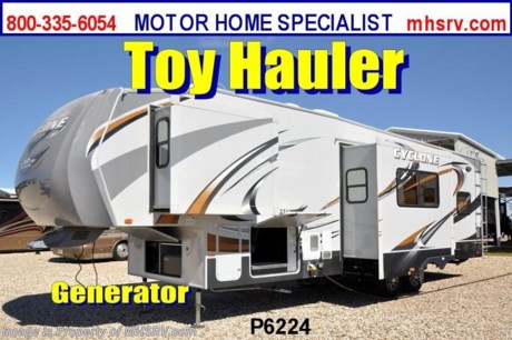 &lt;a href=&quot;http://www.mhsrv.com/travel-trailers/&quot;&gt;&lt;img src=&quot;http://www.mhsrv.com/images/sold-traveltrailer.jpg&quot; width=&quot;383&quot; height=&quot;141&quot; border=&quot;0&quot; /&gt;&lt;/a&gt; Used Heartland RV /CO 1/7/13/ - 2012 Heartland Cyclone (3010) is approximately 36&#39; in length with 2 slides, 5.5 KW Onan gas generator, power patio awning, electric/gas water heater, pass-thru storage, aluminum wheels, exterior shower, power front and rear leveling legs, exterior speaker system, 2 bunk beds, dual ducted roof A/C system and an HD TV with CD/DVD player. For complete details visit Motor Home Specialist at MHSRV .com or 800-335-6054.