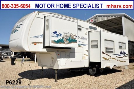 &lt;a href=&quot;http://www.mhsrv.com/5th-wheels/&quot;&gt;&lt;img src=&quot;http://www.mhsrv.com/images/sold-5thwheel.jpg&quot; width=&quot;383&quot; height=&quot;141&quot; border=&quot;0&quot; /&gt;&lt;/a&gt; Used Forest River RV /TX 11/12/12/  2004 Forest River Wildcat (29RLBS) is approximately 28&#39; in length with 2 slides, patio awning, pass-thru storage, exterior shower, 3 burner range with gas oven, water filtration system, water heater, roof ladder, ducted roof A/C and TV. For complete details visit Motor Home Specialist at MHSRV .com or 800-335-6054.