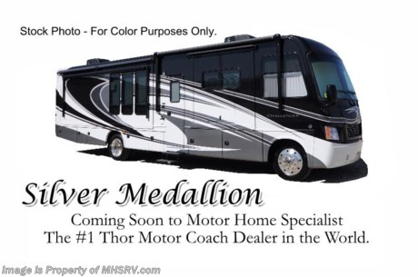 &lt;a href=&quot;http://www.mhsrv.com/thor-motor-coach/&quot;&gt;&lt;img src=&quot;http://www.mhsrv.com/images/sold-thor.jpg&quot; width=&quot;383&quot; height=&quot;141&quot; border=&quot;0&quot; /&gt;&lt;/a&gt;

&lt;object width=&quot;400&quot; height=&quot;300&quot;&gt;&lt;param name=&quot;movie&quot; value=&quot;http://www.youtube.com/v/_D_MrYPO4yY?version=3&amp;amp;hl=en_US&quot;&gt;&lt;/param&gt;&lt;param name=&quot;allowFullScreen&quot; value=&quot;true&quot;&gt;&lt;/param&gt;&lt;param name=&quot;allowscriptaccess&quot; value=&quot;always&quot;&gt;&lt;/param&gt;&lt;embed src=&quot;http://www.youtube.com/v/_D_MrYPO4yY?version=3&amp;amp;hl=en_US&quot; type=&quot;application/x-shockwave-flash&quot; width=&quot;400&quot; height=&quot;300&quot; allowscriptaccess=&quot;always&quot; allowfullscreen=&quot;true&quot;&gt;&lt;/embed&gt;&lt;/object&gt; #1 THOR MOTOR COACH DEALER IN AMERICA! /CT 4/10/13/ MSRP $157,136. New 2013 Thor Motor Coach Challenger. Model 37GT. This luxury RV measures approximately 37 feet 10 inches in length and features (3) slide-out rooms. The all new 37GT floor plan is highlighted by a slide out buffet with 2 chairs with large LCD TV in the living room. Optional equipment includes Vintage Maple wood package, Silver Medallion Full Body Paint exterior, side-by-side refrigerator, exterior entertainment package, 1800 Watt inverter, 2 folding chairs, dual pane windows and a 3-burner range with oven. The 2013 TMC Challenger also features one of the most impressive lists of standard equipment in the RV industry including a Ford Triton V-10 engine, 5-speed automatic transmission, 22-Series ford chassis with aluminum wheels, fully automatic hydraulic leveling system, electric patio awning, side hinged baggage doors, iPod docking station, DVD, LCD TVs, day/night shades, Corian kitchen counter, dual roof A/C units, 5500 Onan Marquis Gold generator, gas/electric water heater, heated and enclosed holding tanks and much more. CALL MOTOR HOME SPECIALIST at 800-335-6054 or Visit MHSRV .com FOR ADDITONAL PHOTOS, DETAILS, BROCHURE, WINDOW STICKER, VIDEOS &amp; MORE. At Motor Home Specialist we DO NOT charge any prep or orientation fees like you will find at other dealerships. All sale prices include a 200 point inspection, interior &amp; exterior wash &amp; detail of vehicle, a thorough coach orientation with an MHS technician, an RV Starter&#39;s kit, a nights stay in our delivery park featuring landscaped and covered pads with full hook-ups and much more! Read From Thousands of Testimonials at MHSRV .com and See What They Had to Say About Their Experience at Motor Home Specialist. WHY PAY MORE?...... WHY SETTLE FOR LESS?