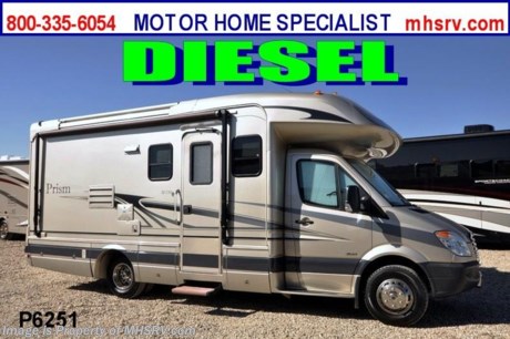 &lt;a href=&quot;http://www.mhsrv.com/coachmen-rv/&quot;&gt;&lt;img src=&quot;http://www.mhsrv.com/images/sold-coachmen.jpg&quot; width=&quot;383&quot; height=&quot;141&quot; border=&quot;0&quot; /&gt;&lt;/a&gt; Used Coachmen RV /San Antonio TX 2/28/13/ - 2009 Coachmen Prism (M230) with slide and 34,848 miles. This RV is approximately 25 feet in length, 154HP Mercedes engine, Freightliner chassis, 3.2KW generator with only 62 hours, power windows and locks, patio awning, slide-out room topper, electric/gas water heater, exterior shower, 3.5K lb. hitch, back up camera, exterior entertainment system, cab over bunk, ducted roof A/C system and HD TV with CD/DVD player. For complete details visit Motor Home Specialist at MHSRV .com or 800-335-6054.