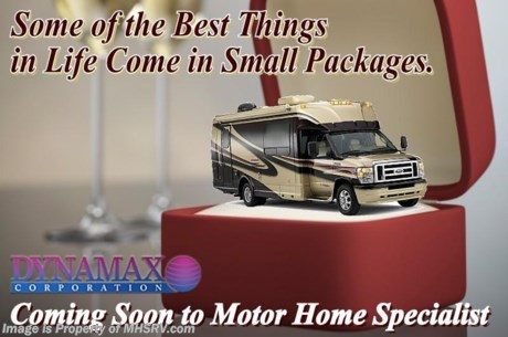 &lt;a href=&quot;http://www.mhsrv.com/other-rvs-for-sale/dynamax-rv/&quot;&gt;&lt;img src=&quot;http://www.mhsrv.com/images/sold-dynamax.jpg&quot; width=&quot;383&quot; height=&quot;141&quot; border=&quot;0&quot; /&gt;&lt;/a&gt; MSRP $207,946. 2014 DynaMax Isata. /FL 4/29/13/ - Perhaps the most luxurious Class C model motor home ever built! This Model TEC280 is the first to feature a Glazed Regency Cherry wood package, an exterior LCD TV &amp; entertainment center, Linear Stone mosaic tile backsplashes, full hardwood laminate flooring throughout the coach and bedroom as well as custom ordered distressed Ultra Leather seating and &quot;Steer hide&quot; Ultra Leather inserts. Other optional features include a DynaRide air ride rear suspension system, automatic satellite dome, full body paint exterior, back-up camera &amp; monitor, 2 additional side view cameras, GPS navigation system, 32 inch flat screen TV in bedroom,  U-shaped booth dinette with table, aluminum alloy wheels, 12 volt power box style patio awning, (2) Fantastic Vents with built-in thermostats and rain sensors, fully automatic leveling system, 15,000 BTU low profile roof A/C unit with heat pump, exterior gas grill, gas/electric water heater &amp; exterior park cable hookup. The Isata 280 is powered by the Ford Triton V-10, rides on the Ford E-450 Super Duty chassis and measures approximately 28 feet 11 inches in length. To find out more about this incredible compact luxury motor coach please feel free to visit MHSRV .com or call Motor Home Specialist at 800-335-6054.