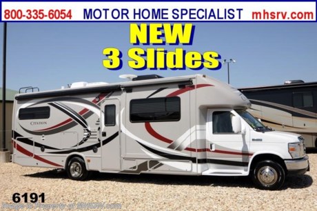 &lt;a href=&quot;http://www.mhsrv.com/thor-motor-coach/&quot;&gt;&lt;img src=&quot;http://www.mhsrv.com/images/sold-thor.jpg&quot; width=&quot;383&quot; height=&quot;141&quot; border=&quot;0&quot; /&gt;&lt;/a&gt; $2,000 VISA Gift Card with Purchase of this unit. /OK 7/10/13/ Offer Ends June 29th, 2013. &lt;object width=&quot;400&quot; height=&quot;300&quot;&gt;&lt;param name=&quot;movie&quot; value=&quot;http://www.youtube.com/v/_D_MrYPO4yY?version=3&amp;amp;hl=en_US&quot;&gt;&lt;/param&gt;&lt;param name=&quot;allowFullScreen&quot; value=&quot;true&quot;&gt;&lt;/param&gt;&lt;param name=&quot;allowscriptaccess&quot; value=&quot;always&quot;&gt;&lt;/param&gt;&lt;embed src=&quot;http://www.youtube.com/v/_D_MrYPO4yY?version=3&amp;amp;hl=en_US&quot; type=&quot;application/x-shockwave-flash&quot; width=&quot;400&quot; height=&quot;300&quot; allowscriptaccess=&quot;always&quot; allowfullscreen=&quot;true&quot;&gt;&lt;/embed&gt;&lt;/object&gt;  MSRP $113,083. New 2013 Chateau Citation B+ RV Model 29TB. This RV measures approximately 31&#39; 7&quot; in length with Ford E-450 chassis &amp; Ford Triton V-10 engine. Optional equipment includes the Scarlet HD-Max exterior, Contemporary Cherry cabinetry, Caramel Latte interior, Side Vision camera system, power driver&#39;s chair, Fantastic Fan, 15.0 BTU ducted roof A/C unit, hydraulic leveling jacks, child seat tether, heated holding tanks, spare tire, electric patio awning, exterior entertainment system and second auxiliary battery. For complete details visit Motor Home Specialist at MHSRV .com or 800-335-6054. At Motor Home Specialist we DO NOT charge any prep or orientation fees like you will find at other dealerships. All sale prices include a 200 point inspection, interior &amp; exterior wash &amp; detail of vehicle, a thorough coach orientation with an MHS technician, an RV Starter&#39;s kit, a nights stay in our delivery park featuring landscaped and covered pads with full hook-ups and much more! Read From Thousands of Testimonials at MHSRV .com and See What They Had to Say About Their Experience at Motor Home Specialist. WHY PAY MORE?...... WHY SETTLE FOR LESS?