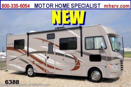 &lt;a href=&quot;http://www.mhsrv.com/thor-motor-coach/&quot;&gt;&lt;img src=&quot;http://www.mhsrv.com/images/sold-thor.jpg&quot; width=&quot;383&quot; height=&quot;141&quot; border=&quot;0&quot; /&gt;&lt;/a&gt;

&lt;object width=&quot;400&quot; height=&quot;300&quot;&gt;&lt;param name=&quot;movie&quot; value=&quot;http://www.youtube.com/v/IK6i7SriLik?version=3&amp;amp;hl=en_US&quot;&gt;&lt;/param&gt;&lt;param name=&quot;allowFullScreen&quot; value=&quot;true&quot;&gt;&lt;/param&gt;&lt;param name=&quot;allowscriptaccess&quot; value=&quot;always&quot;&gt;&lt;/param&gt;&lt;embed src=&quot;http://www.youtube.com/v/IK6i7SriLik?version=3&amp;amp;hl=en_US&quot; type=&quot;application/x-shockwave-flash&quot; width=&quot;400&quot; height=&quot;300&quot; allowscriptaccess=&quot;always&quot; allowfullscreen=&quot;true&quot;&gt;&lt;/embed&gt;&lt;/object&gt;For the Lowest Price Please Visit MHSRV .com or Call 800-335-6054. /TX 5/20/13/ MSRP $102,289. New 2014 Thor Motor Coach A.C.E. Model 29.2 with slide-out room. The A.C.E. is the class A &amp; C Evolution. It Combines many of the most popular features of a class A motor home and a class C motor home to make something truly unique to the RV industry. This unit measures approximately 29 feet 7 inches in length. Optional equipment includes beautiful Lucky Penny HD-Max exterior, heated side mirrors with integrated side view cameras, exterior TV, LCD TV &amp; DVD player in master bedroom, upgraded 15.0 BTU ducted roof A/C unit, hydraulic leveling jacks, second auxiliary battery, Fantastic Fan and roof ladder. The A.C.E. also features a large LCD TV, drop down overhead bunk, a mud-room, a Ford Triton V-10 engine and much more. FOR ADDITIONAL INFORMATION, VIDEO, MSRP, BROCHURE, PHOTOS &amp; MORE PLEASE CALL 800-335-6054 or VISIT MHSRV .com At Motor Home Specialist we DO NOT charge any prep or orientation fees like you will find at other dealerships. All sale prices include a 200 point inspection, interior &amp; exterior wash &amp; detail of vehicle, a thorough coach orientation with an MHS technician, an RV Starter&#39;s kit, a nights stay in our delivery park featuring landscaped and covered pads with full hook-ups and much more! Read From Thousands of Testimonials at MHSRV .com and See What They Had to Say About Their Experience at Motor Home Specialist. WHY PAY MORE?...... WHY SETTLE FOR LESS?