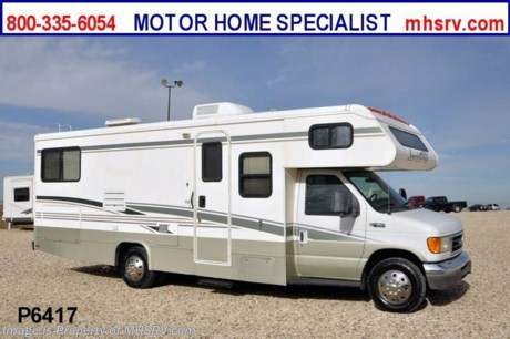 &lt;a href=&quot;http://www.mhsrv.com/fleetwood-rvs/&quot;&gt;&lt;img src=&quot;http://www.mhsrv.com/images/sold-fleetwood.jpg&quot; width=&quot;383&quot; height=&quot;141&quot; border=&quot;0&quot; /&gt;&lt;/a&gt; Used Fleetwood RV /San Antonio TX 1/19/13/ - 2005 Fleetwood Jamboree (26Q) is approximately 26 feet in length with a 6.8L Ford engine, Ford transmission,  Ford 450 chassis, 4KW Onan generator, power windows and locks, pass-thru storage, exterior shower, 5K lb. hitch, 88,224 miles, all in 1 bath, cab over bunk and a ducted roof A/C system. For complete details visit Motor Home Specialist at MHSRV .com or 800-335-6054.