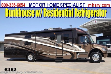 &lt;a href=&quot;http://www.mhsrv.com/other-rvs-for-sale/dynamax-rv/&quot;&gt;&lt;img src=&quot;http://www.mhsrv.com/images/sold-dynamax.jpg&quot; width=&quot;383&quot; height=&quot;141&quot; border=&quot;0&quot; /&gt;&lt;/a&gt; Receive a $1,000 VISA Gift Card /FL 3/18/13/ + MHSRV Camper&#39;s Pkg. that includes a 32 inch LCD TV with Built in DVD Player, a Sony Play Station 3 with Blu-Ray capability, a GPS Navigation System, (4) Collapsible Chairs, a Large Collapsible Table, a Rolling Igloo Cooler, an Electric Grill and a Complete Grillers Utensil Set with purchase of this unit. Offer valid Jan. 2nd and ends Mar. 30th 2013. &lt;object width=&quot;400&quot; height=&quot;300&quot;&gt;&lt;param name=&quot;movie&quot; value=&quot;http://www.youtube.com/v/fBpsq4hH-Ws?version=3&amp;amp;hl=en_US&quot;&gt;&lt;/param&gt;&lt;param name=&quot;allowFullScreen&quot; value=&quot;true&quot;&gt;&lt;/param&gt;&lt;param name=&quot;allowscriptaccess&quot; value=&quot;always&quot;&gt;&lt;/param&gt;&lt;embed src=&quot;http://www.youtube.com/v/fBpsq4hH-Ws?version=3&amp;amp;hl=en_US&quot; type=&quot;application/x-shockwave-flash&quot; width=&quot;400&quot; height=&quot;300&quot; allowscriptaccess=&quot;always&quot; allowfullscreen=&quot;true&quot;&gt;&lt;/embed&gt;&lt;/object&gt;MSRP $275,517. 2013 DynaMax DX3. Perhaps the most luxurious Super C bunk model motor home on the market! This Model 37BHHD has 2 slides and options include the upgraded 8.3L Cummins 350HP diesel engine with 1,000 lbs. of torque &amp; massive 33,000 lb. Freightliner M-2 chassis with 20,000 lb. hitch. Also the Smokey Topaz full body exterior 4-Color package, Smokey Topaz interior, 2 bunk CD/DVD players, stackable washer dryer, 8 KW Onan diesel generator and MCD blinds. The DX3 also features a Early American Cherry wood package, an exterior LCD TV &amp; entertainment center, king size Serta Mattress, Jacobs C-Brake with low/off/high dash switch, Allison transmission, air brakes with 4 wheel ABS, twin 50 gallon aluminum fuel tanks, electric power windows, 4 point fully automatic hydraulic leveling jacks, remote keyless pad at entry door, 40 inch LCD TV in the living area, Blue-Ray home theater system, In-Motion satellite, Flush mounted LED ceiling lights, solid surface countertops, convection microwave, Frigidaire 23 Cu. Ft. residential french door refrigerator with pull out freezer drawer with water and ice dispenser, touch screen premium AM/FM/CD/DVD radio, GPS with color monitor, color back-up camera, two color side view cameras and a 1,800 Watt inverter. The DX3 bunk house model measures approximately 39 feet 2 inches in length. To find out more about this incredible luxury motor coach please feel free to visit MHSRV .com or call Motor Home Specialist at 800-335-6054.At Motor Home Specialist we DO NOT charge any prep or orientation fees like you will find at other dealerships. All sale prices include a 200 point inspection, interior &amp; exterior wash &amp; detail of vehicle, a thorough coach orientation with an MHS technician, an RV Starter&#39;s kit, a nights stay in our delivery park featuring landscaped and covered pads with full hook-ups and much more! Read From Thousands of Testimonials at MHSRV .com and See What They Had to Say About Their Experience at Motor Home Specialist. WHY PAY MORE?...... WHY SETTLE FOR LESS? 