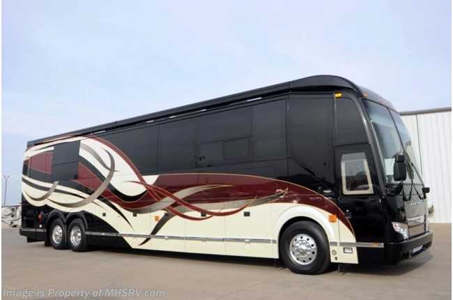 2015 Prevost H3-45 Quad Slide by Outlaw Coach OWNERS DEMO Bath &amp; a Half with 4 slides