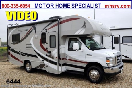 &lt;a href=&quot;http://www.mhsrv.com/thor-motor-coach/&quot;&gt;&lt;img src=&quot;http://www.mhsrv.com/images/sold-thor.jpg&quot; width=&quot;383&quot; height=&quot;141&quot; border=&quot;0&quot; /&gt;&lt;/a&gt;

&lt;object width=&quot;400&quot; height=&quot;300&quot;&gt;&lt;param name=&quot;movie&quot; value=&quot;http://www.youtube.com/v/S7FvsC3Fiv4?version=3&amp;amp;hl=en_US&quot;&gt;&lt;/param&gt;&lt;param name=&quot;allowFullScreen&quot; value=&quot;true&quot;&gt;&lt;/param&gt;&lt;param name=&quot;allowscriptaccess&quot; value=&quot;always&quot;&gt;&lt;/param&gt;&lt;embed src=&quot;http://www.youtube.com/v/S7FvsC3Fiv4?version=3&amp;amp;hl=en_US&quot; type=&quot;application/x-shockwave-flash&quot; width=&quot;400&quot; height=&quot;300&quot; allowscriptaccess=&quot;always&quot; allowfullscreen=&quot;true&quot;&gt;&lt;/embed&gt;&lt;/object&gt; MSRP $78,723. Visit MHSRV .com or Call 800-335-6054. /TX 4/8/13/ -You Won&#39;t Believe Our Everyday Sale Prices! New 2014 Thor Motor Coach Chateau Class C RV. Model 22E with Ford E-350 chassis &amp; Ford Triton V-10 engine. This unit measures approximately 23 feet 11 inches in length. Optional equipment includes Scarlet HD-Max exterior, LED TV with DVD player, wheel liners, back-up monitor, auto transfer switch &amp; heated holding tanks. The Four Winds Class C RV has an incredible list of standard features for 2014 including Mega exterior storage, power windows and locks, U-shaped dinette/sleeper with seat belts, tinted coach glass, molded front cap, double door refrigerator, skylight, roof ladder, roof A/C unit, 4000 Onan Micro Quiet generator, slick fiberglass exterior, patio awning, full extension drawer glides, bedspread &amp; pillow shams and much more. FOR ADDITIONAL INFORMATION, BROCHURE, WINDOW STICKER, PHOTOS &amp; VIDEOS PLEASE VISIT MOTOR HOME SPECIALIST AT MHSRV .com or CALL 800-335-6054. At Motor Home Specialist we DO NOT charge any prep or orientation fees like you will find at other dealerships. All sale prices include a 200 point inspection, interior &amp; exterior wash &amp; detail of vehicle, a thorough coach orientation with an MHS technician, an RV Starter&#39;s kit, a nights stay in our delivery park featuring landscaped and covered pads with full hook-ups and much more! Read From Thousands of Testimonials at MHSRV .com and See What They Had to Say About Their Experience at Motor Home Specialist. WHY PAY MORE?...... WHY SETTLE FOR LESS?