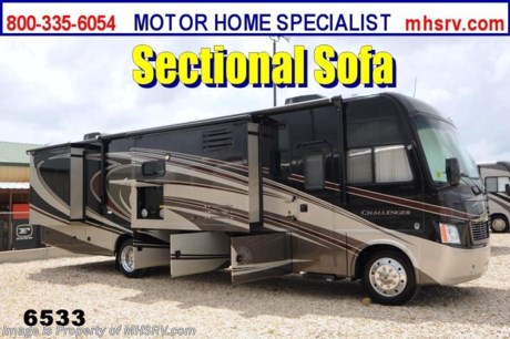 &lt;a href=&quot;http://www.mhsrv.com/thor-motor-coach/&quot;&gt;&lt;img src=&quot;http://www.mhsrv.com/images/sold-thor.jpg&quot; width=&quot;383&quot; height=&quot;141&quot; border=&quot;0&quot; /&gt;&lt;/a&gt;

&lt;object width=&quot;400&quot; height=&quot;300&quot;&gt;&lt;param name=&quot;movie&quot; value=&quot;http://www.youtube.com/v/_D_MrYPO4yY?version=3&amp;amp;hl=en_US&quot;&gt;&lt;/param&gt;&lt;param name=&quot;allowFullScreen&quot; value=&quot;true&quot;&gt;&lt;/param&gt;&lt;param name=&quot;allowscriptaccess&quot; value=&quot;always&quot;&gt;&lt;/param&gt;&lt;embed src=&quot;http://www.youtube.com/v/_D_MrYPO4yY?version=3&amp;amp;hl=en_US&quot; type=&quot;application/x-shockwave-flash&quot; width=&quot;400&quot; height=&quot;300&quot; allowscriptaccess=&quot;always&quot; allowfullscreen=&quot;true&quot;&gt;&lt;/embed&gt;&lt;/object&gt; #1 THOR MOTOR COACH DEALER IN AMERICA! /TX 6/8/13/ For the Lowest Price Please Visit MHSRV .com or Call 800-335-6054. MSRP $156,947. New 2014 Thor Motor Coach Challenger. Model 37DT. This luxury RV measures approximately 37 feet 10 inches in length and features (3) slide-out rooms. The all new DT floor plan is highlighted by the extendable L-Shaped sofa &amp; fireplace in the living room, the U-shaped booth dinette and the large double lavy bathroom. Optional equipment includes a Olympic Cherry wood package, Cherry Pearl full body paint exterior, side-by-side refrigerator, 3-burner range with oven and dual pane windows. The 2014 Thor Motor Coach Challenger also features one of the most impressive lists of standard equipment in the RV industry including a Ford Triton V-10 engine, 5-speed automatic transmission, exterior entertainment system, 1800-watt inverter, 22-Series ford chassis with aluminum wheels, fully automatic hydraulic leveling system, electric patio awning, side hinged baggage doors, iPod docking station, DVD, LCD TVs, day/night shades, Corian kitchen counter, dual roof A/C units, 5500 Onan Marquis Gold generator, gas/electric water heater, heated and enclosed holding tanks and much more. CALL MOTOR HOME SPECIALIST at 800-335-6054 or Visit MHSRV .com FOR ADDITONAL PHOTOS, DETAILS, BROCHURE, WINDOW STICKER, VIDEOS &amp; MORE. At Motor Home Specialist we DO NOT charge any prep or orientation fees like you will find at other dealerships. All sale prices include a 200 point inspection, interior &amp; exterior wash &amp; detail of vehicle, a thorough coach orientation with an MHS technician, an RV Starter&#39;s kit, a nights stay in our delivery park featuring landscaped and covered pads with full hook-ups and much more! Read From Thousands of Testimonials at MHSRV .com and See What They Had to Say About Their Experience at Motor Home Specialist. WHY PAY MORE?...... WHY SETTLE FOR LESS?